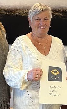 Sigríður M Jóhannsdóttir formaður Mæðrastyrksnefndar á Akureyri og formaður Velferðarsjóðs í Eyjafir…