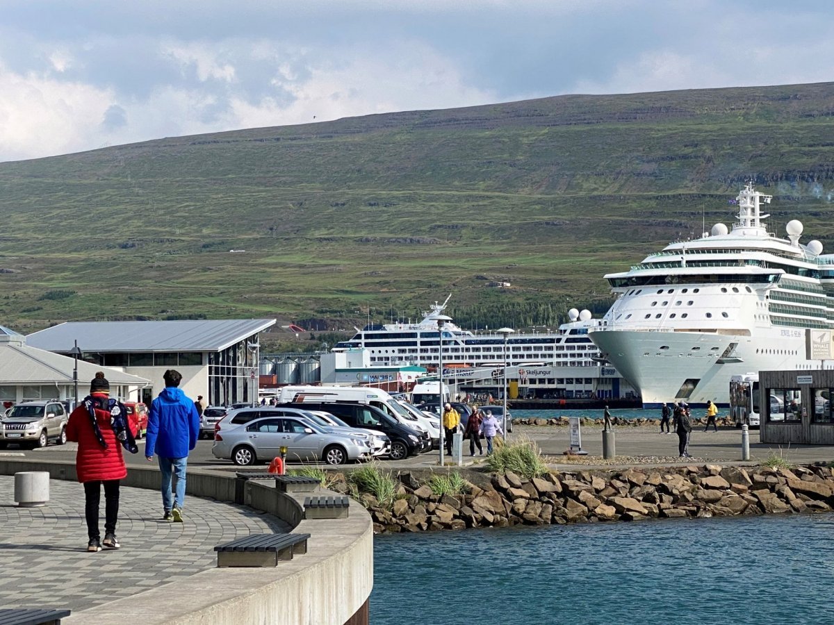 Vetrarveðrið sem skall yfir í liðinni viku setti strik í reikninginn. Myndina tók María og hún er á…