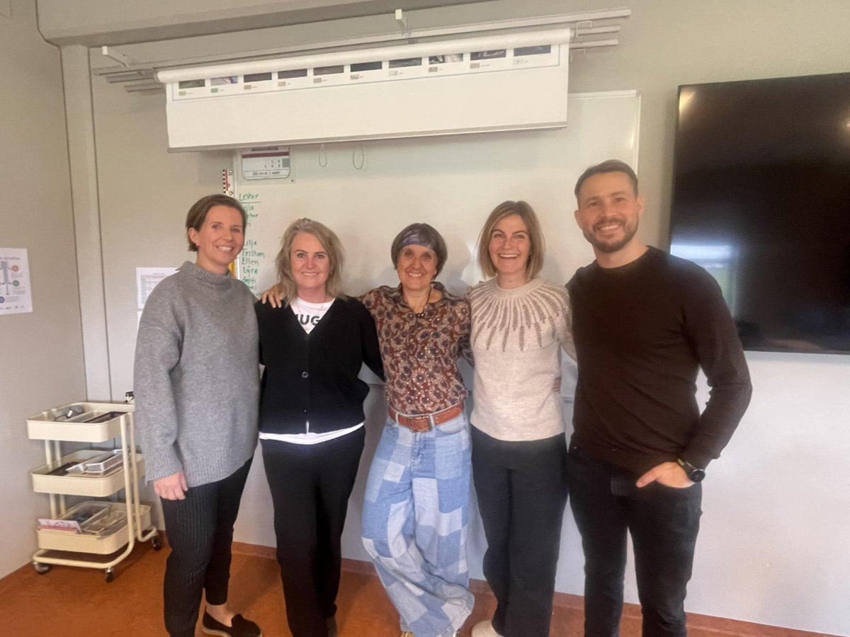Inga María Sigurbjörnsdóttir, kennari, Guðrún Árnadóttir kennari, Hólmfríður Björnsdóttir kennari, Þ…