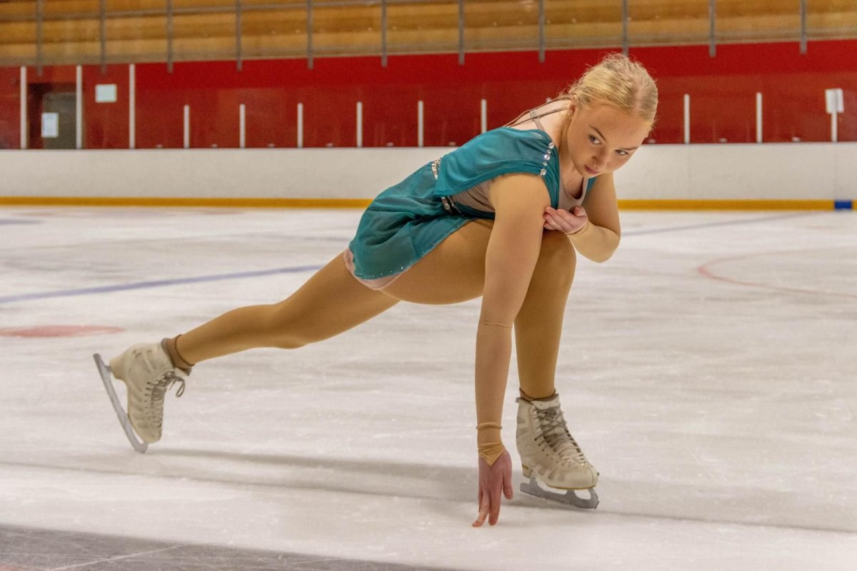 Aldís Kara Bergsdóttir er aðeins 18 ára en hefur þegar náð glæsilegum árangri. Ljósmynd/Skautasamban…