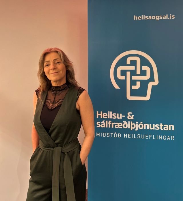 Anna Sigga Jökuls Ragnheiðardóttir yfirsálfræðingur hjá Heilsu-og sálfræðiþjónustunni og sérfræðingu…