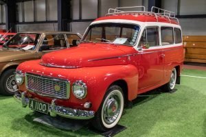 Bílasýning Bílaklúbbs Akureyrar er að margra mati hápunktur Bíladaga, þessi glæsilegi Volvo prýddi …