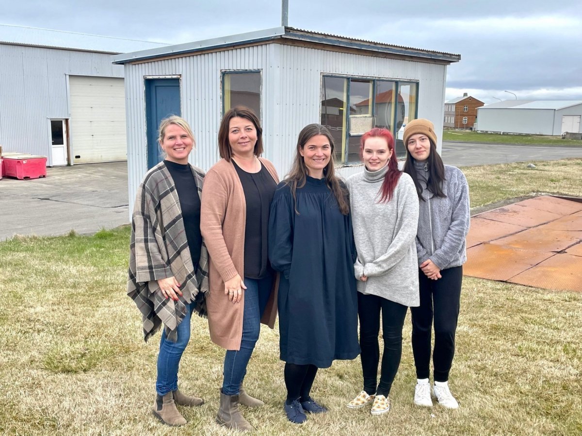 Bakkasystur eru þær Anna Maria Kowalska, Eva María Hilmarsdóttir, Ragnhildur Halla Bjarnadóttir, Sig…