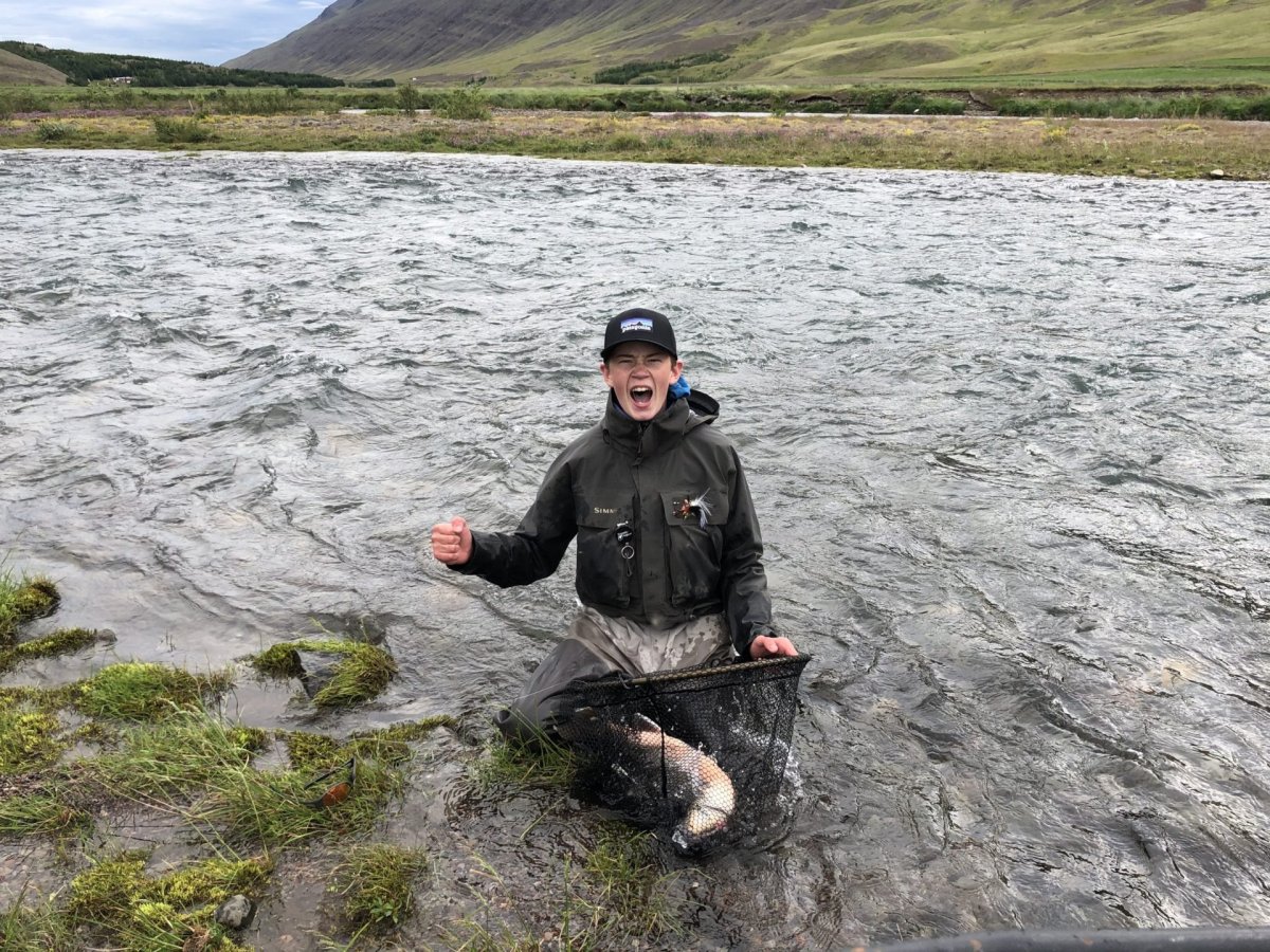 Það finnast glæsilegir fiskar í Eyjafjarðará sem veiðimönnum þykir gaman að takast á við og gefa svo…