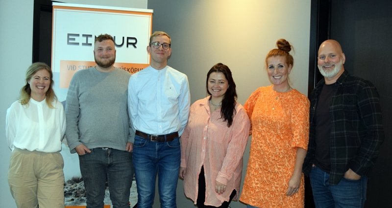 Hildur Halldórsdóttir (SSNE), Þorsteinn S. Benediktsson, Ottó Elíasson (Eimur), Kolfinna María Níels…