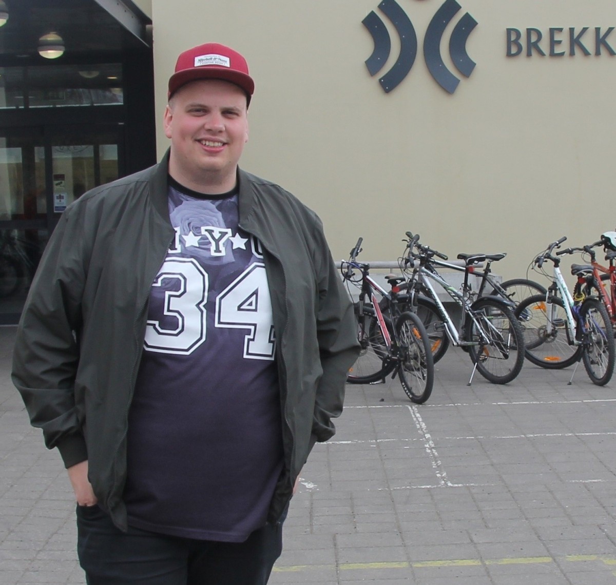 „Sérstaklega fannst mér tilfinningaríkt að fara í gamla grunnskóla minn, Brekkuskóla, og ræða við kr…