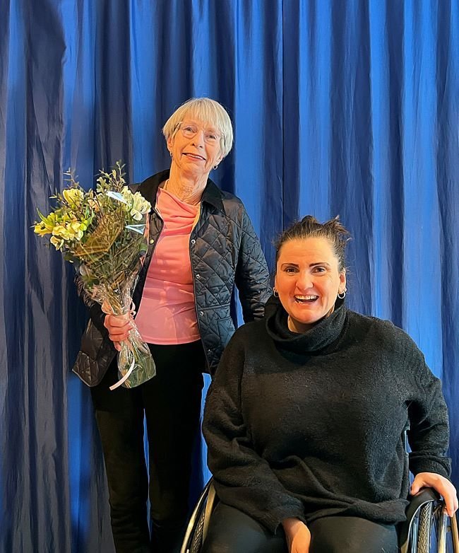Formannaskipti í Sjálfsbjörg, félagi fatlaðra á Akureyri og nágrenni, Linda Egilsdóttir hefur tekið …